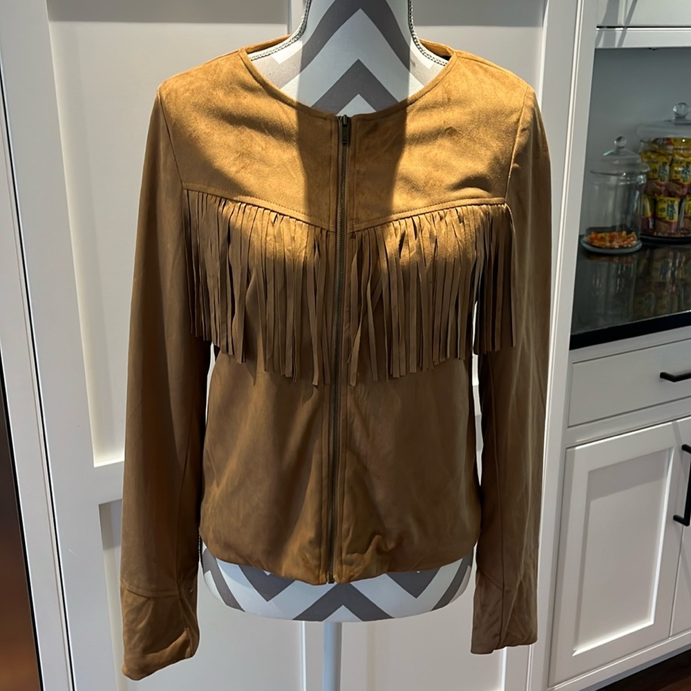 Fringe coat